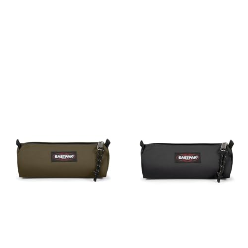 EASTPAK BENCHMARK Single Federmäppchen, 21 cm Army Olive (Grün) & BENCHMARK Single Federmäppchen, 21 cm Black (Schwarz) von EASTPAK