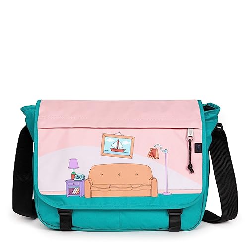 EASTPAK Delegate + - Schultertasche 38.5 cm simpsons sofa von EASTPAK