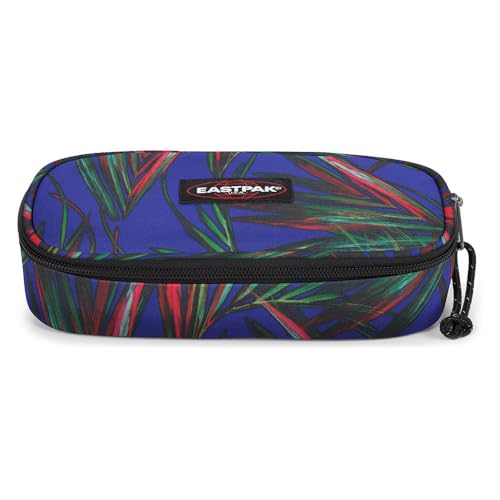 EASTPAK OVAL Single Federmäppchen - Brize Palm Navy (Blau) von EASTPAK