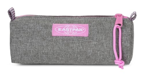 EASTPAK - BENCHMARK SINGLE - Federmäppchen, Kontrast Stripe Grey (Grau) von EASTPAK