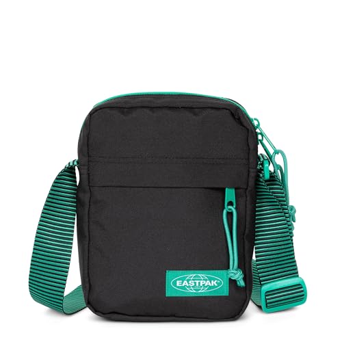 EASTPAK - THE ONE - Umhängetasche, 2.5 L, Kontrast Stripe Black (Schwarz) von EASTPAK