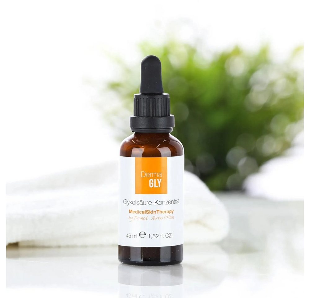 EASYmaxx Gesichtspflege Anti-Aging Serum, mit 10% Glykolsäure DermaGLY AHA 45 ml Gesichts Pflege von EASYmaxx