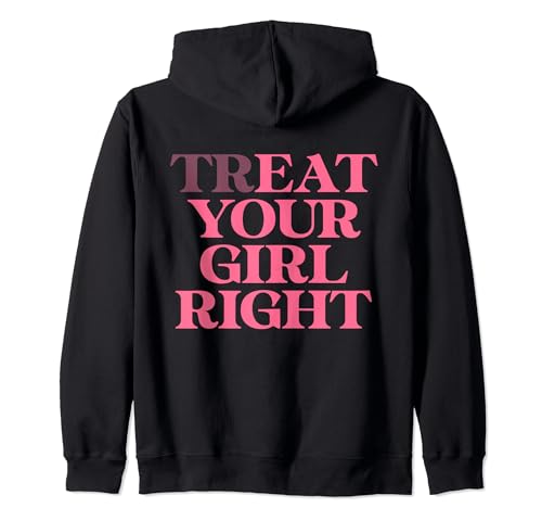 TREAT YOUR GIRL RIGHT X EAT YOUR GIRL RIGHT - BACKPRINT Kapuzenjacke von EAT YOUR GIRL RIGHT X TREAT YOUR GIRL RIGHT