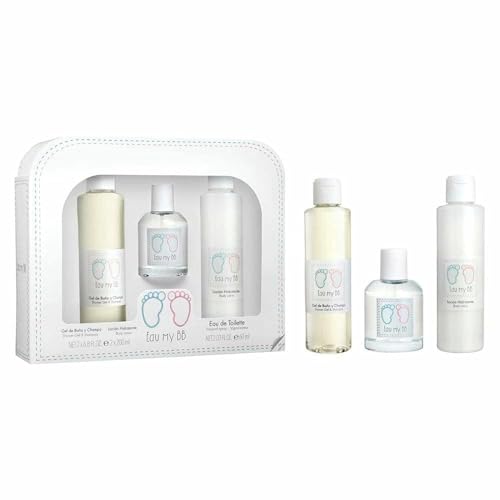Eau My BB Eau My BB for Kids – 3-teiliges Geschenkset mit Eau de Senteur Eau de Senteur Cologne Spray, 200 ml Dusche. von EAU MY BB