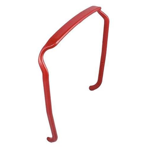 Glasses Headband, Square Eyeglasses Hair Band, Women Invisible Fixed Hairpin Thick Hair Special Hair Bundle Sunglasses Headband (Color : Red) von EAUSO