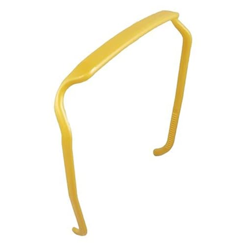 Glasses Headband, Square Eyeglasses Hair Band, Women Invisible Fixed Hairpin Thick Hair Special Hair Bundle Sunglasses Headband (Color : Yellow) von EAUSO