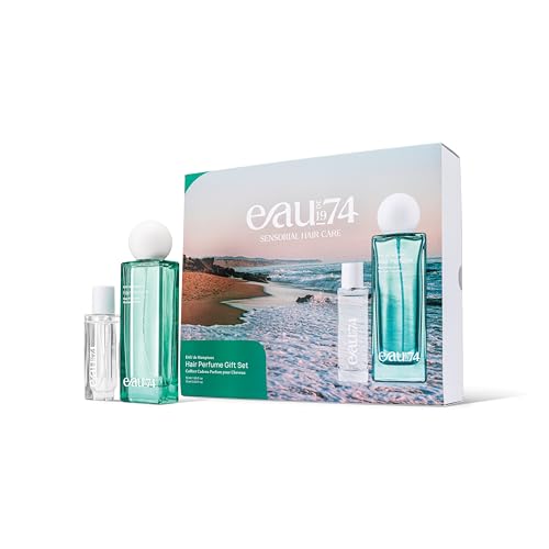 EAUde1974 EAU de Hamptons Hair Perfume Geschenkset | Haarparfum 50 ml + 15 ml Travel Buddy | Frischer & würziger Duft mit Bergamotte, Zimt & Holznoten | Luxus-Duft für Damen von EAUde1974