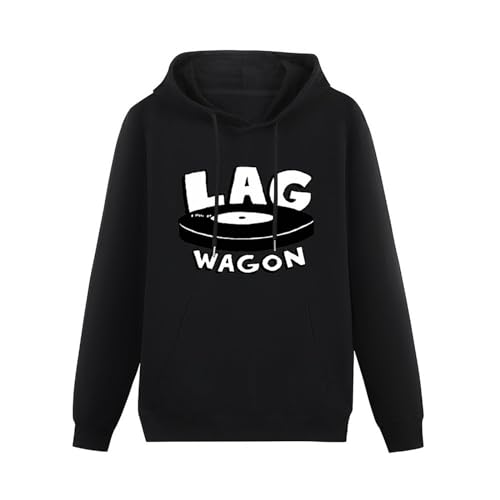 Lagwagon Punk Rock Joey Cape Men Cartoon Hoodie Unisex Sweatshirt Casual Pullover Hooded Black M von EAtsia