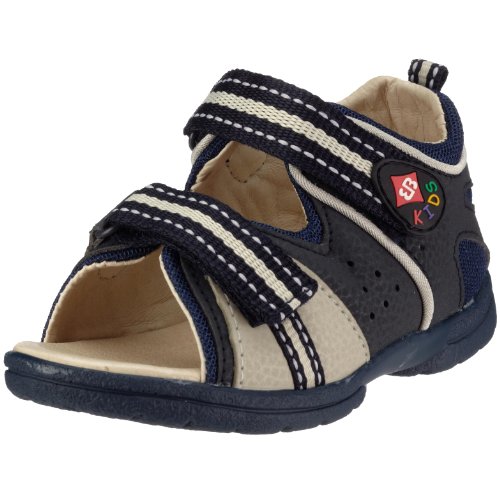 EB-Kids Asterix V 641002, Jungen Sandalen/Fashion-Sandalen, blau, (marine-beige), EU 20 von EB kids