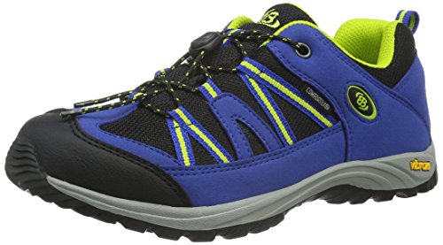 Brütting Unisex Kinder Ohio Low Trekking-& Wanderhalbschuhe, Blau Schwarz Lemon, 33 EU von Brütting