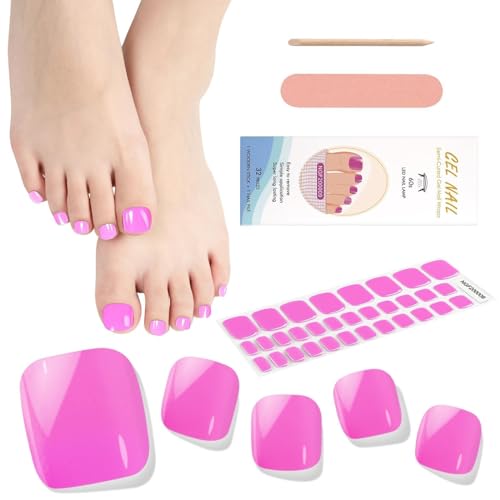 EBANKU 32 PCS Nail Wraps Nagelsticker, Full Wraps Nagelaufkleber Gel Nail Strips Nagellack Aufkleber für Frauen Mädchen Dekoration (#11) von EBANKU