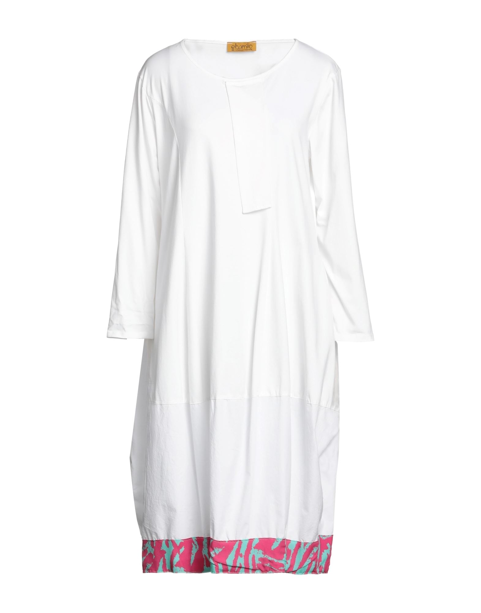 EBARRITO Midi-kleid Damen Weiß EBARRITO Midi-kleid Damen Weiß von EBARRITO