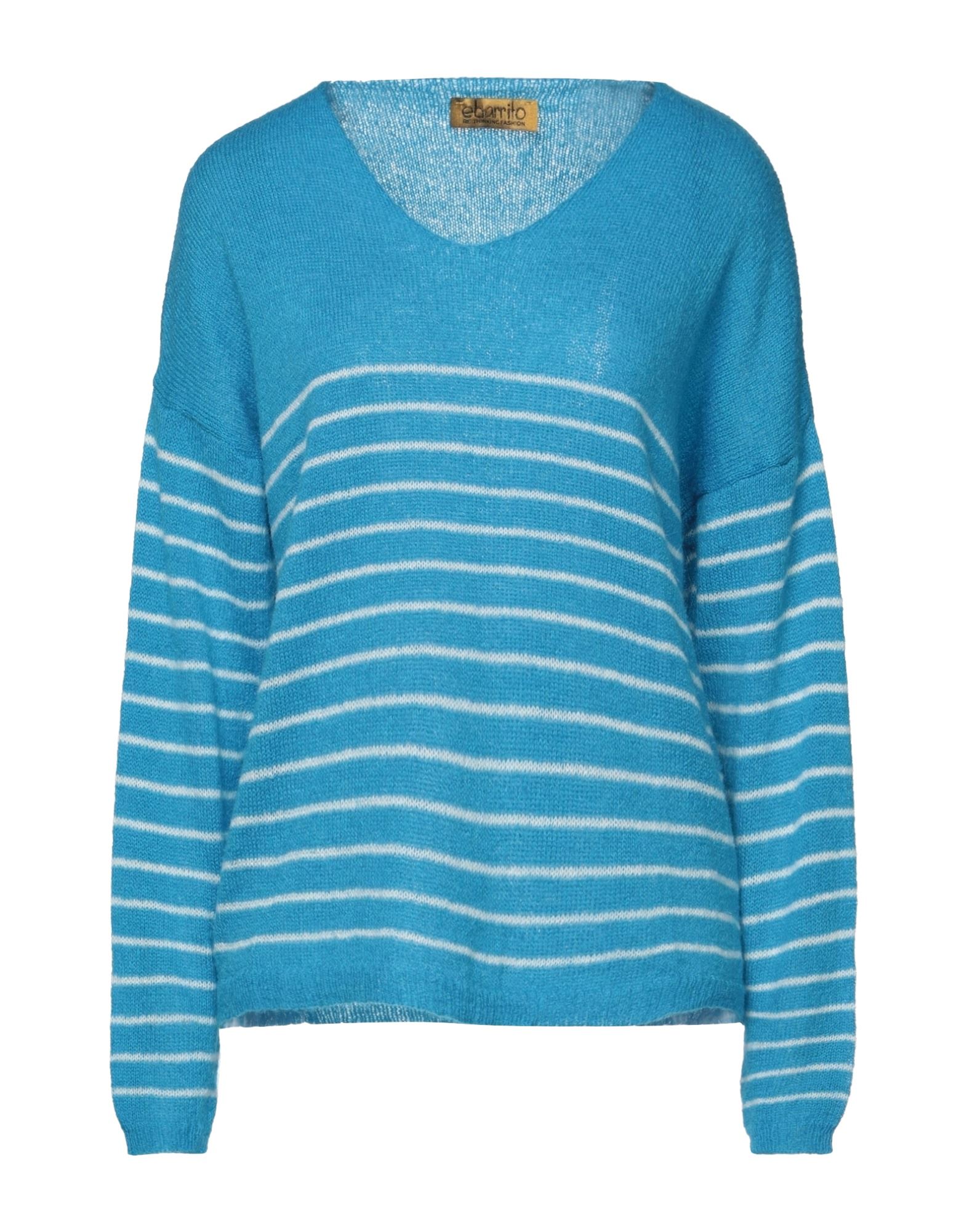 EBARRITO Pullover Damen Azurblau von EBARRITO