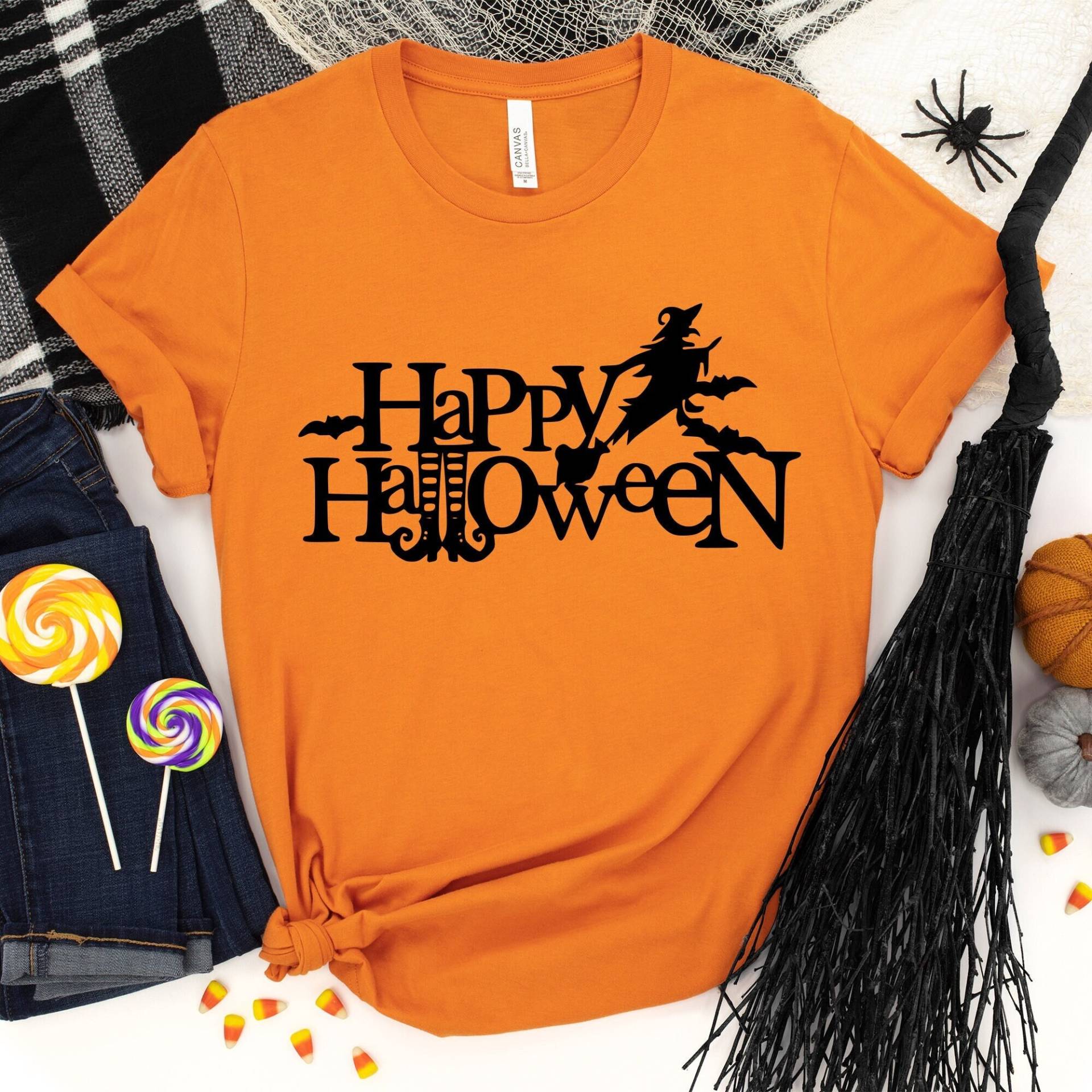 Happy Halloween Shirt, Posion Lustiges T-Shirt, Frauen Geschenk, Hexen, Halloween Party von EBBADesignUS