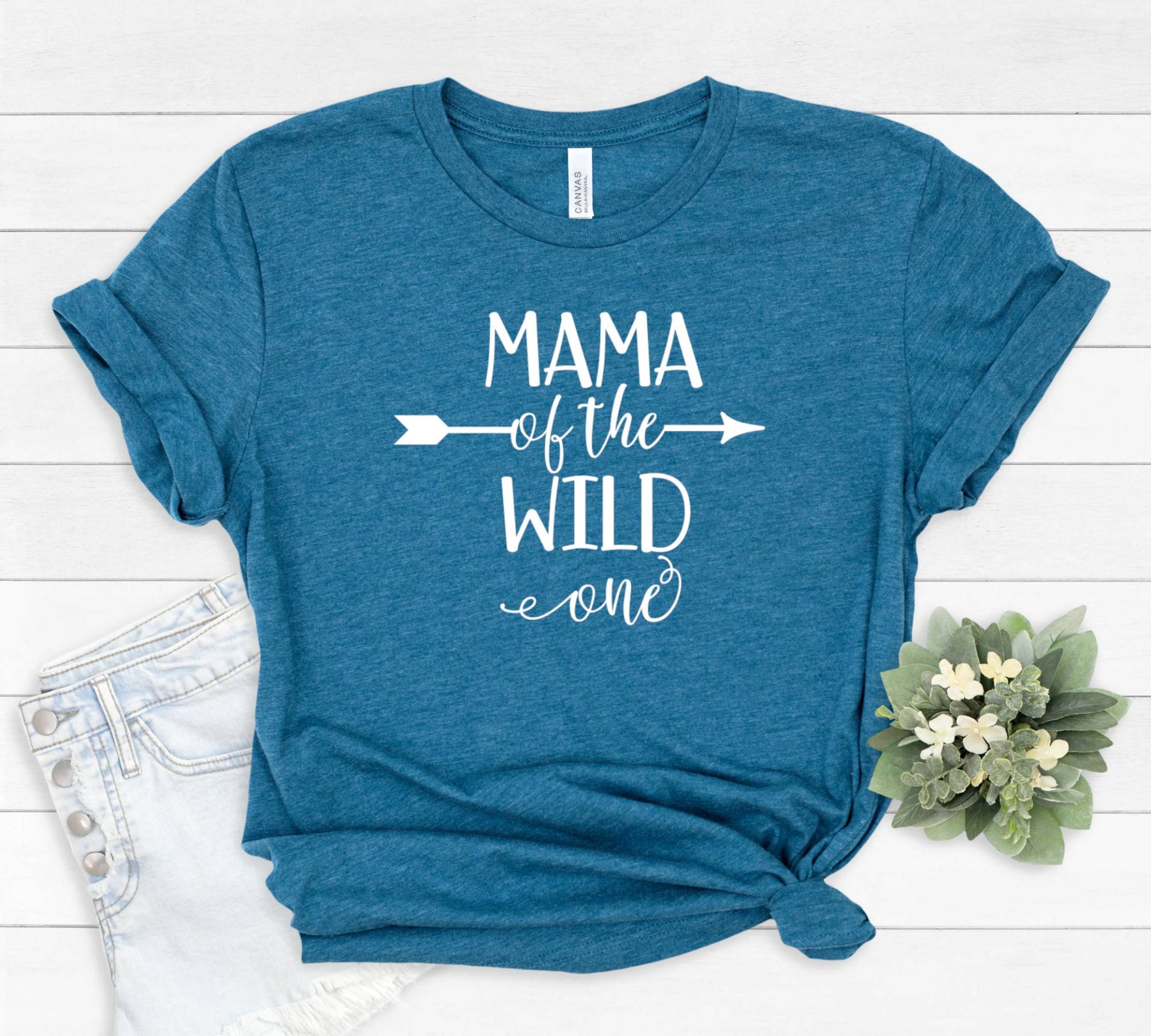 Mama Des Wilden Ein Shirt, Familien Muttertag Eltern Mutter Geschenk, Geschenk Für Mutter, Shirt von EBBADesignUS