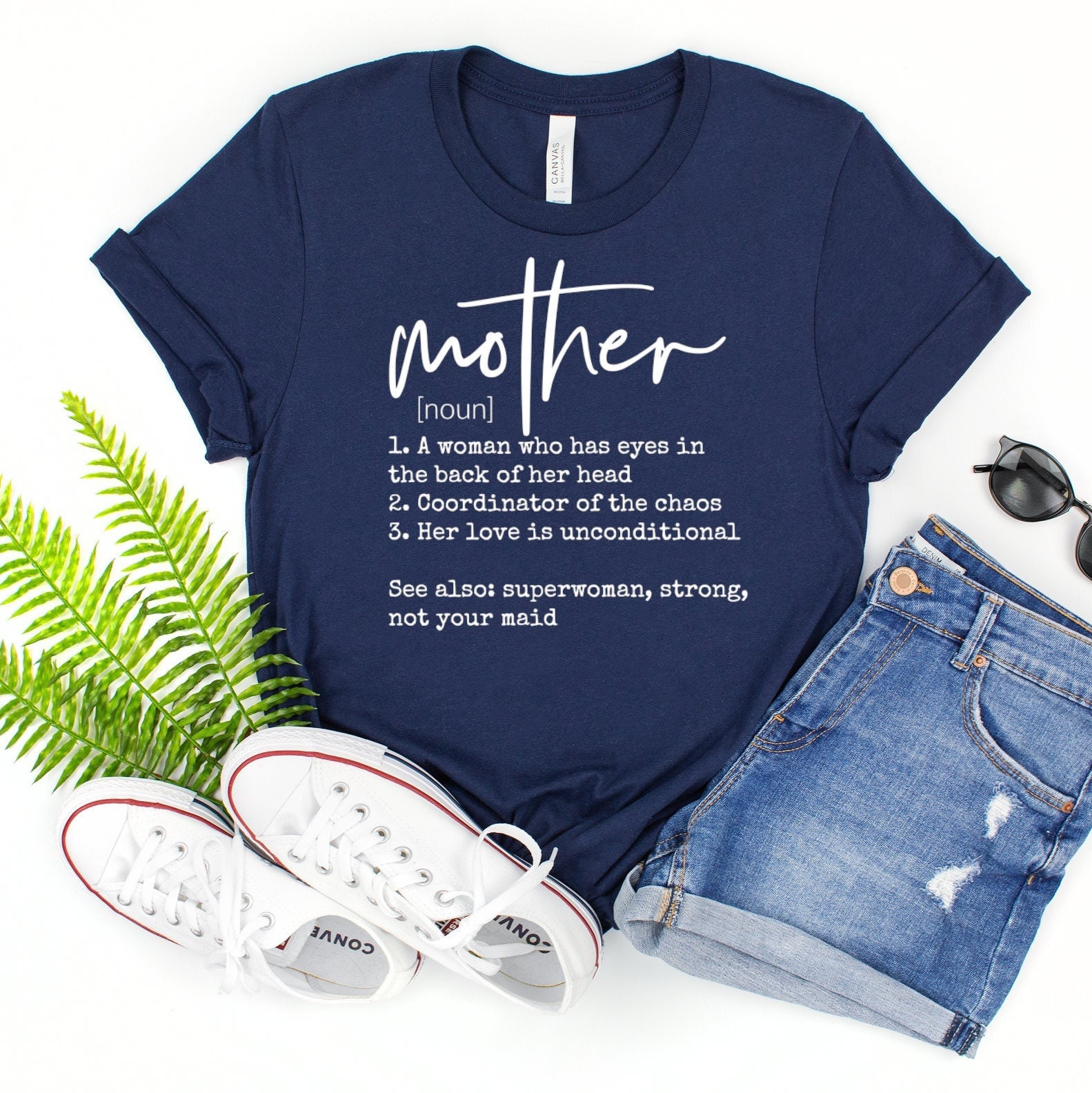 Mutter Substantiv Shirt, Muttertagsgeschenk, Muttertagsgeschenk Vom Sohn, Geschenk Für Oma von EBBADesignUS