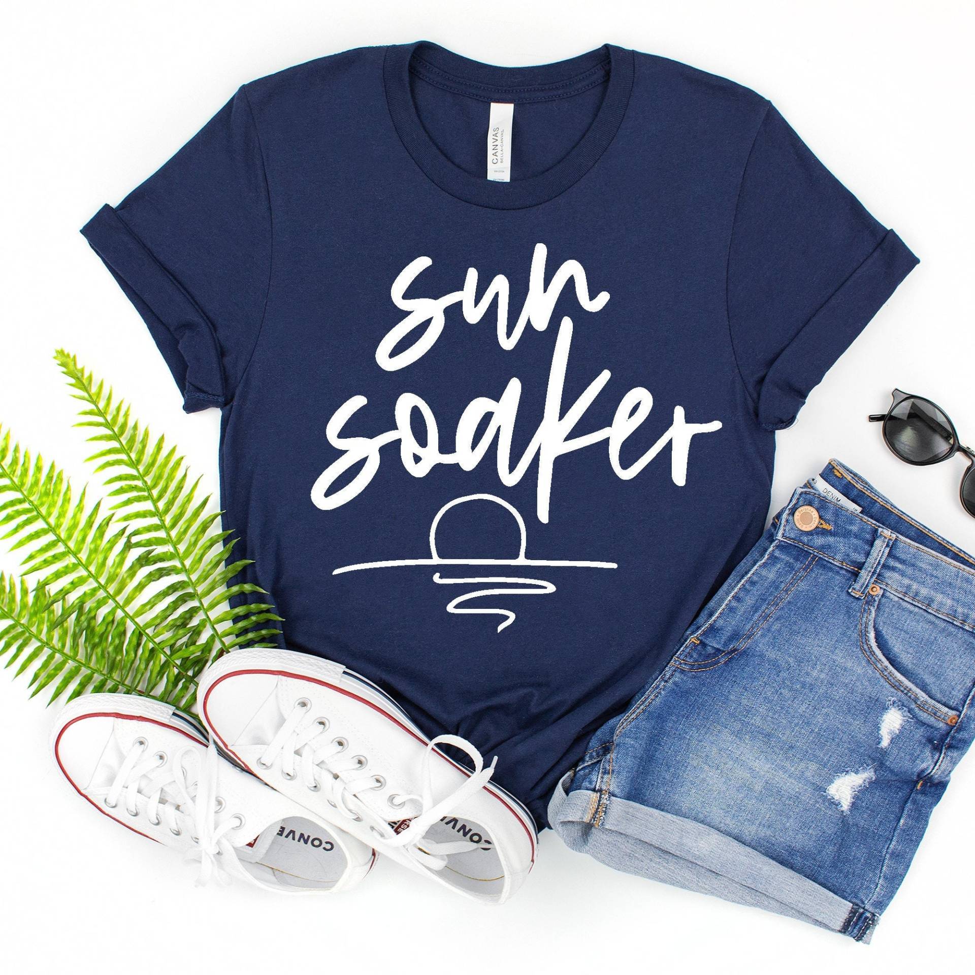 Sun Soaker Shirt, Sommer Urlaub Familienurlaub Vacay Mode, Freunde Reise Familien von EBBADesignUS