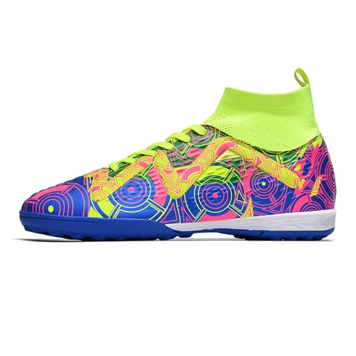 EBGRF High-Top Fußballschuhe für Herren : Anti-Rutsch Spikes Fussballschuhe Jugendliche Professionelle Wettkampf Training Sportschuhe für weichen Boden/Kunstrasen EBGRF High-Top Fußballschuhe für Herren : Anti-Rutsch Spikes Fussballschuhe Jugendliche Professionelle Wettkampf Training Sportschuhe für weichen Boden/Kunstrasen von EBGRF
