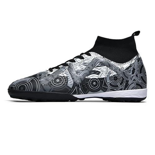 EBGRF High-Top Fußballschuhe für Herren : Anti-Rutsch Spikes Fussballschuhe Jugendliche Professionelle Wettkampf Training Sportschuhe für weichen Boden/Kunstrasen EBGRF High-Top Fußballschuhe für Herren : Anti-Rutsch Spikes Fussballschuhe Jugendliche Professionelle Wettkampf Training Sportschuhe für weichen Boden/Kunstrasen von EBGRF
