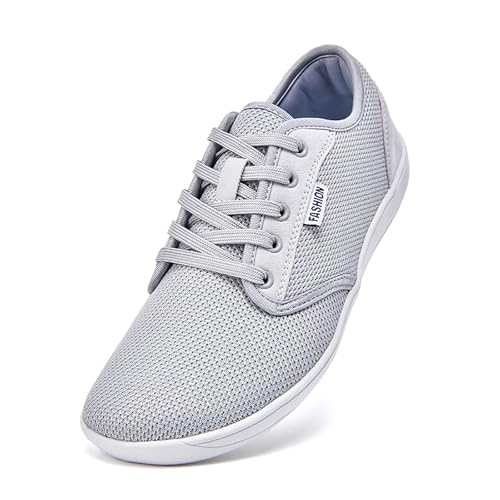 EBGRF Leicht Barfußschuhe für Damen Herren : Unisex Atmungsaktiv Mesh Walkingschuhe Mit Zero-Drop Sohle rutschfest Minimalistische Outdoor Sneakers für Tennis Jogging Gehen EBGRF Leicht Barfußschuhe für Damen Herren : Unisex Atmungsaktiv Mesh Walkingschuhe Mit Zero-Drop Sohle rutschfest Minimalistische Outdoor Sneakers für Tennis Jogging Gehen von EBGRF