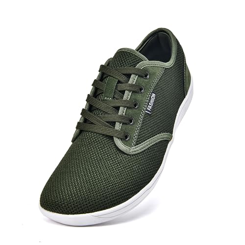 EBGRF Leicht Barfußschuhe für Damen Herren : Unisex Atmungsaktiv Mesh Walkingschuhe Mit Zero-Drop Sohle rutschfest Minimalistische Outdoor Sneakers für Tennis Jogging Gehen EBGRF Leicht Barfußschuhe für Damen Herren : Unisex Atmungsaktiv Mesh Walkingschuhe Mit Zero-Drop Sohle rutschfest Minimalistische Outdoor Sneakers für Tennis Jogging Gehen von EBGRF