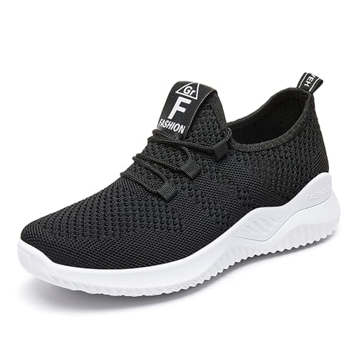 EBGRF Leicht Turnschuhe für Damen : Unisex Atmungsaktiv Mesh Sneaker Walkingschuhe Bequem rutschfest Straßenlaufschuhe Laufschuhe Herren Outdoor Sportschuhe Fitnessschuhe Joggingschuhe von EBGRF