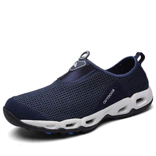 EBGRF Sommer Wanderschuhe für Damen : Unisex Leichte Bequem Walkingschuhe Slip On Atmungsaktiv Mesh Freizeitschuhe Outdoor rutschfest Laufschuhe Sportschuhe Joggingschuhe EBGRF Sommer Wanderschuhe für Damen : Unisex Leichte Bequem Walkingschuhe Slip On Atmungsaktiv Mesh Freizeitschuhe Outdoor rutschfest Laufschuhe Sportschuhe Joggingschuhe von EBGRF