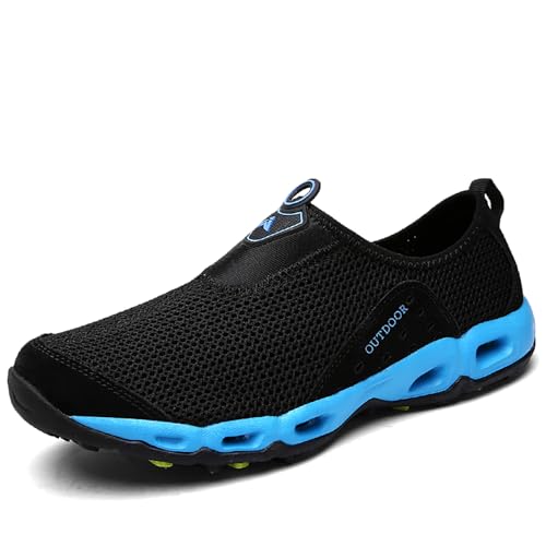 EBGRF Sommer Wanderschuhe für Damen : Unisex Leichte Bequem Walkingschuhe Slip On Atmungsaktiv Mesh Freizeitschuhe Outdoor rutschfest Laufschuhe Sportschuhe Joggingschuhe EBGRF Sommer Wanderschuhe für Damen : Unisex Leichte Bequem Walkingschuhe Slip On Atmungsaktiv Mesh Freizeitschuhe Outdoor rutschfest Laufschuhe Sportschuhe Joggingschuhe von EBGRF