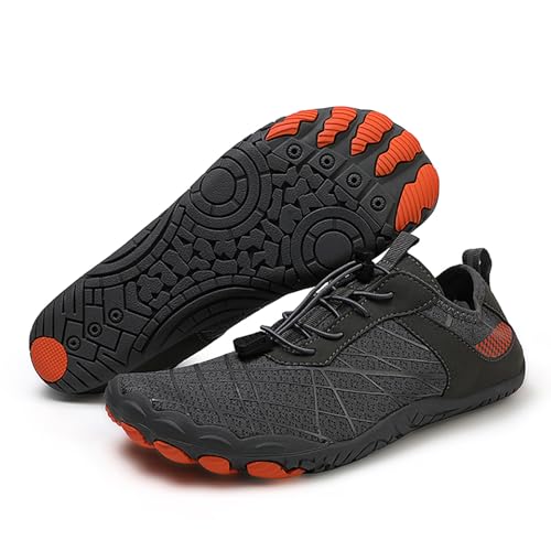 EBGRF Wassersportschuhe für Damen Herren : Unisex Barfußschuhe mit Zero-Drop Sohle Schnell Trocknend Strandschuhe Schwimmschuhe Atmungsaktiv Traillaufschuhe rutschfest Fitnessschuhe EBGRF Wassersportschuhe für Damen Herren : Unisex Barfußschuhe mit Zero-Drop Sohle Schnell Trocknend Strandschuhe Schwimmschuhe Atmungsaktiv Traillaufschuhe rutschfest Fitnessschuhe von EBGRF
