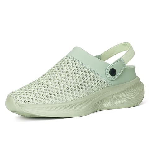 EBGRF rutschfeste Gartenclogs für Herren : Unisex Leichtem Hausschuhe Atmungsaktivem Mesh Platform Clogs Sommer Strand Freizeit Pantoletten Gr.39-44 EBGRF rutschfeste Gartenclogs für Herren : Unisex Leichtem Hausschuhe Atmungsaktivem Mesh Platform Clogs Sommer Strand Freizeit Pantoletten Gr.39-44 von EBGRF