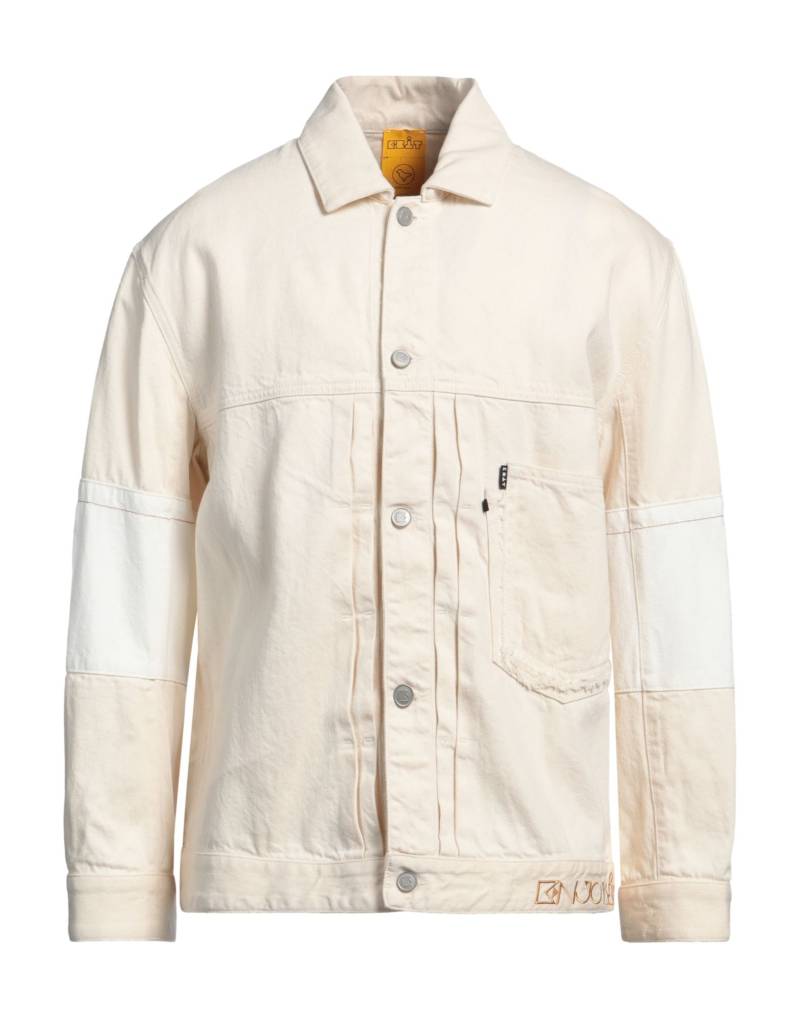 EBIT Jeansjacke/-mantel Herren Elfenbein von EBIT