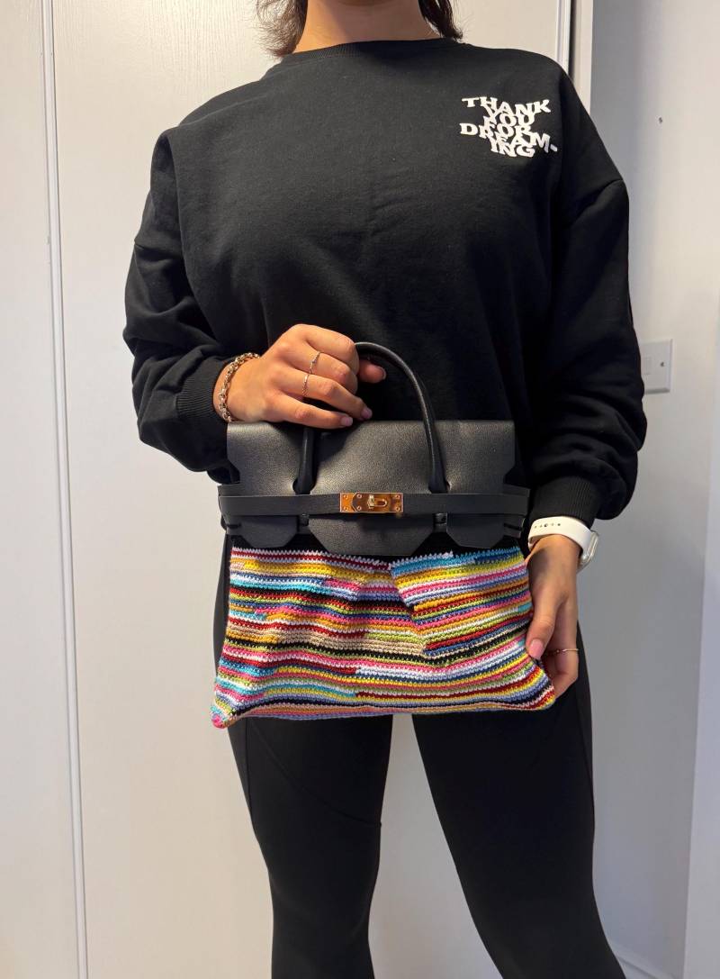 Gehäkelte Handtasche | Mode-Tasche von EBRULITA