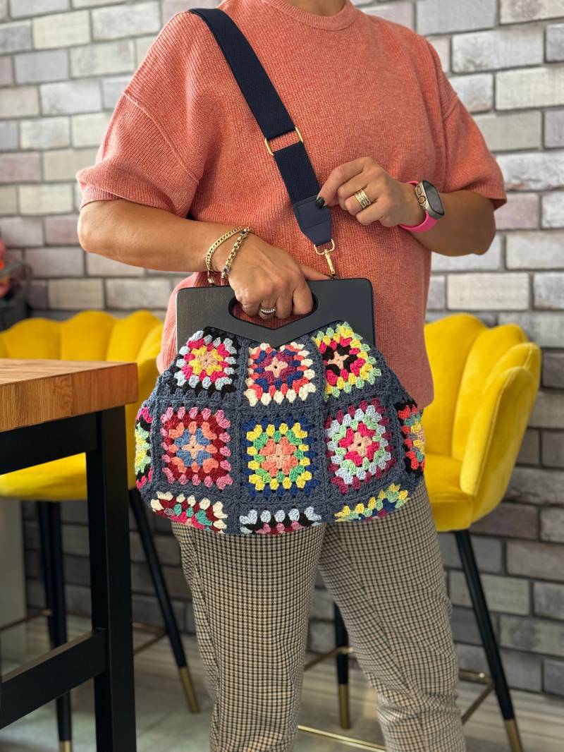 Häkeltasche Handtasche | Oma Platz von EBRULITA