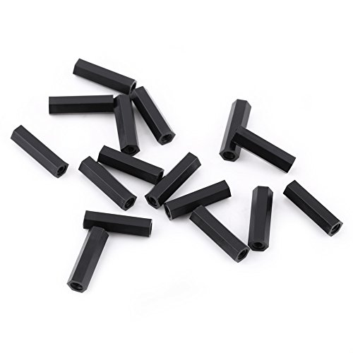100pcs PA66 M3 FEM X M3 FEM HEX THEPED SP SPOFF für PCB -Projekte & Design (M3*5) (M3*6) (M3*8) (M3*10) (M3*12) (M3*15) (M3*18) von EBTOOLS