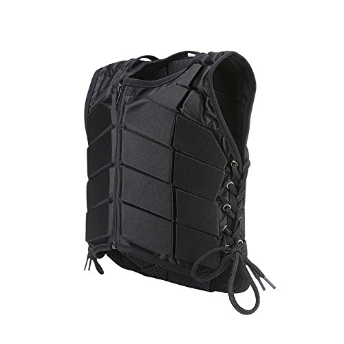 EBTOOLS Riding Vest, Schwarz einstellbar Horse Riding Vest Reitschutzweste Schutzweste für Mädchen und Jungen, 3 Größe optional (CM) von EBTOOLS