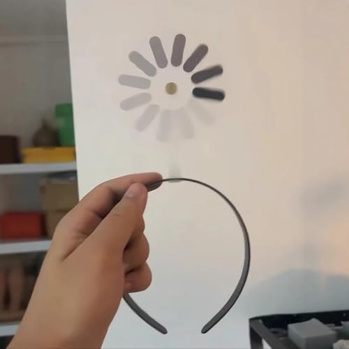 „Loading“ Kreatives Stirnband/Haarnadel, Lustiges Und Einzigartiges Brain Loading-Stirnband Für Frauen, Skurriles Brain Loading-Design, Auffällige Kopfbedeckung Für Partys(Style A,1pc) von ECBLI