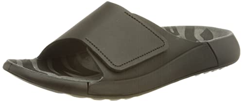 ECCO 2ND COZMO W FLAT SANDAL, Schwarz, 35 EU von ECCO