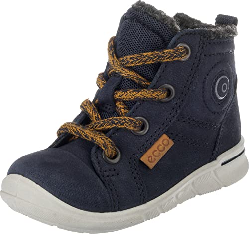 ECCO Baby Jungen FIRST Sneaker Klassische Stiefel Mid-cut Boot, Blau (Nght Sky 1303), 24 EU von ECCO