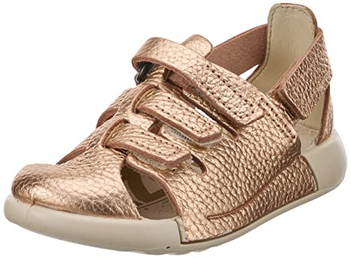 Ecco Baby-Mädchen 2ND Cozmo Fisherman I Fis Sandal, Hammered Bronze, 20 EU von ECCO