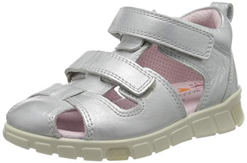 Ecco Baby Mädchen MINISTRIDESANDAL Sandalen, Silber (Silver Metallic 1097), 25 EU von ECCO