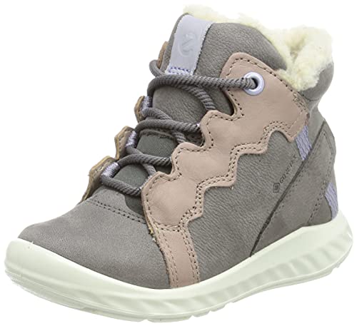 ECCO Baby-Mädchen SP.1 Lite Infant Ankle Boot, Gravity/Woodrose, 21 EU von ECCO