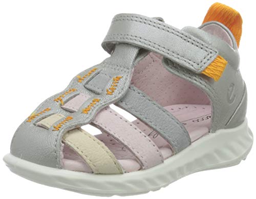 ECCO Baby-Mädchen SP.1 Lite Infant Fisherman Sandal, Grau(Multicolor Concrete), 19 EU von ECCO