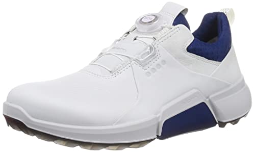 ECCO Herren Biom H4 Boa FluidForm Gore-Tex Leder Golfschuhe - WeiÃŸ - UK 9-9.5 von ECCO