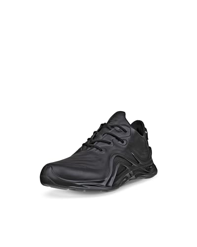 ECCO Biom Infinite V1 Herren-Sneaker aus Leder, Schwarz, 9-9.5 von ECCO