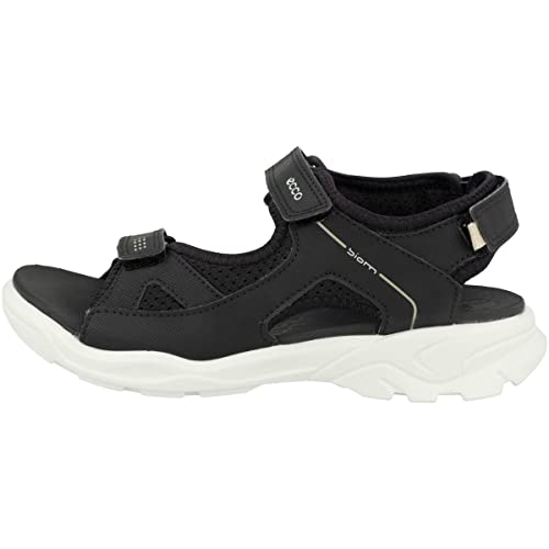 ECCO Jungen Biom Raft Flat Sandal, Schwarz, 24 EU von ECCO