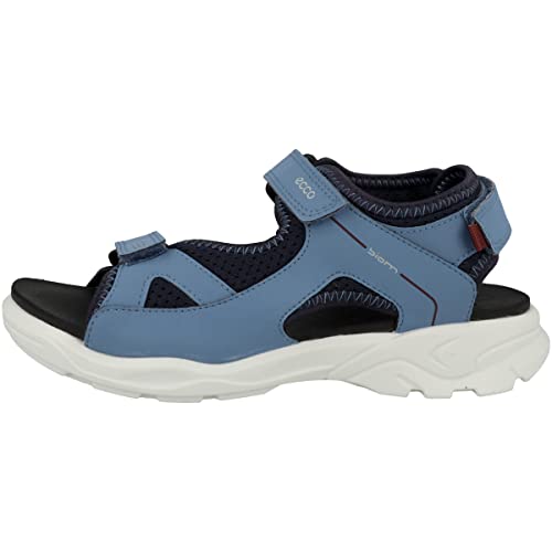 ECCO Jungen Biom Raft Flat Sandal, Retro Blue Night Sky, 24 EU von ECCO