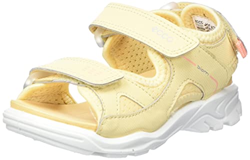 ECCO Mädchen Biom Raft Flat Sandal, Straw, 30 EU von ECCO