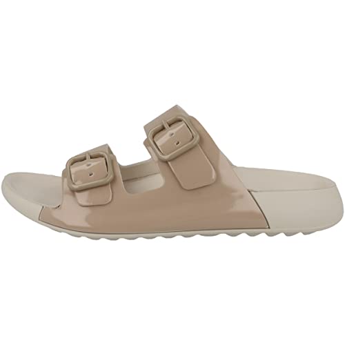 Ecco Damen 2Nd Cozmo W Flat Sandale, Nude, 35 EU von ECCO