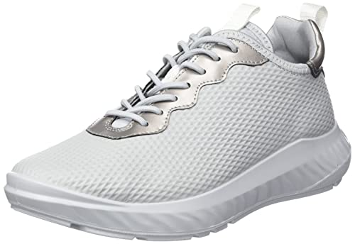 Ecco Damen ATH-1FW Sneaker, Concrete/Concrete/White, 41 EU von ECCO