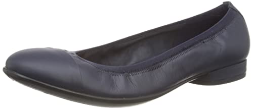 ECCO Damen Anine Ballerinas, Blau, 38 von ECCO